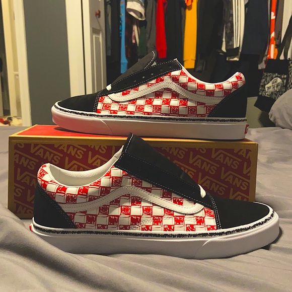 Vans Old Skool (Sketch Chk) - Picture 1 of 2